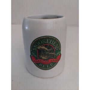 Moosehead Vintage Mini Beer Stein Mini Mug Ceramic Stoneware Ceramarte